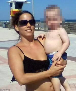 beach mother naked - Jennifer Cael 'left her son with strangers and urinated on police' | Daily  Mail Online