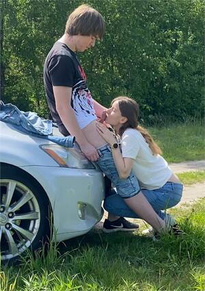 fuck outdoor - Watch Amateur teen couple fucking outdoors Porn Full Movie Online Free