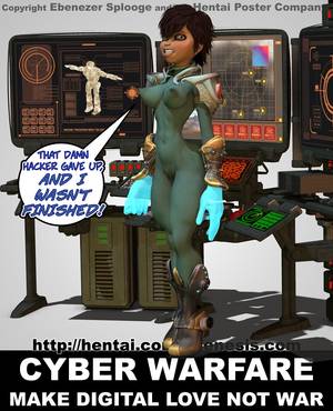 cyber sex hentai - The Hentai Poster Company from the mind of EbenezerSplooge.com creator of  the medieval fantasy hentai comics PronQuest.com and Mammazon.com