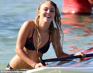 Annasophia Robb Lesbian Scene - Soul Surfer star Annasophia Robb rides the Hawaiian waves in tiny two-piece  | Daily Mail Online