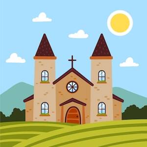free nude cartoon churches - Cartoon Church Images - Free Download on Freepik