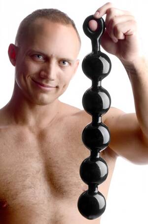 extreme anal master - Black Baller Anal Beads HUGE FREE USA SHIPPING TS132 Master Series Giant  Big Balls
