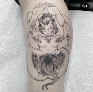 Anime Porn Vagina Tattoo - hentai tattoos : r/ATBGE