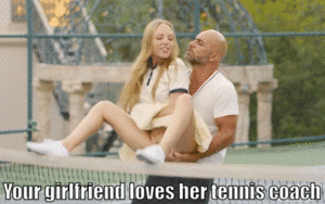 Coach Caption Porn - tennis coach cheat - Porn With Text