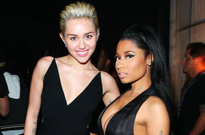 Miley And Selena Porn Captions - Miley Cyrus & Nicki Minaj: A Timeline of Their Relationship | Billboard