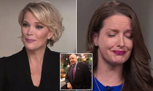 Megyn Kelly Anal Porn - Megyn Kelly reveals she twirled for Roger Ailes in emotional YouTube video  | Daily Mail Online