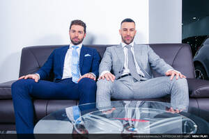 Hector Mechanic Porn Men At Play - Suited Car Mechanic by Men at Play