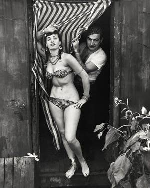 circus vintage nude pinup - More photography! I love this one. Characterization of gipsy life. We're