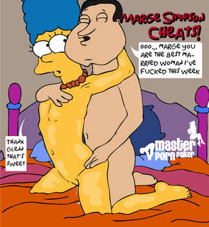 Family Guy And Simpsons Porn - crossover family_guy female glenn_quagmire human male marge_simpson  master_porn_faker straight tagme the_simpsons