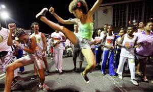 Brazilian Forced Porn - Brazilian women kick back against Temer presidency with capoeira | Global  development | The Guardian