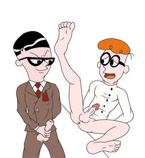 Dexters Laboratory Gay Porn - Rule 34 - 2boys black hair bottomless cartoon network circumcised dexter  dexter's laboratory erection exposed anus gay glasses hand behind back  holding penis imminent anal imminent penetration inviting to sex looking at
