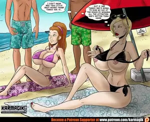 Big Boob Beach Porn Comics - Randi And Olivia At The Beach - Chapter 2 - Western Porn Comics Western  Adult Comix