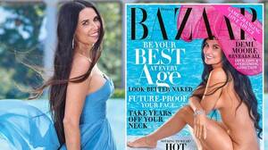 Demi Moore Sex - Demi Moore strips completely naked at 56 in stunning cover shoot - Mirror  Online