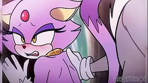 Blaze The Cat Anal Porn - Sonic Blaze the Cat being fucked wet - XNXX.COM