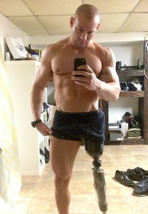 Amputee Guy Porn - Find this Pin and more on Male leg amputee ...