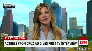 cruz - Erotic actress from Ted Cruz ad is 'middle-class working girl and I had a  job to do' - CNNPolitics