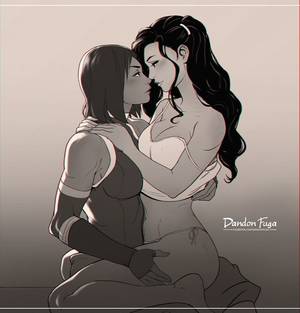 Makorra Porn Comic - Korrasami fanart for Valentine's Day! Patreon Page <-PSD, video processes,  NSFW