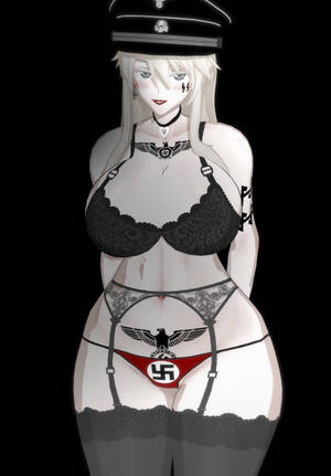 Anime Nazi Girl Porn Rule 34 - Rule 34 - 1girls artoria pendragon artoria pendragon (lancer)  bleachedartoria blonde female blonde hair blue eyes fate/grand order fate  (series) garter belt hat koikatsu lingerie nazi necklace self upload solo  stockings swastika