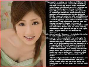 Asian Girl Transformation Caption - Asian Transformation Captions