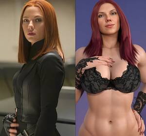 Black Spy Porn - I like to think that Black Widow has a side career in porn when she's not  busy being a spy or Avenger. : r/MarvelNSFW