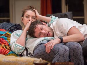 Imogen Poots Having Sex - Belleville review â€“ James Norton and Imogen Poots gleam amid Paris gloom |  Theatre | The Guardian
