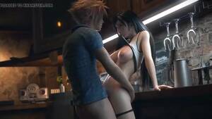 final fantasy hentai movies - Final Fantasy VII Remake Cloud Fucks Tifa at the Bar watch online