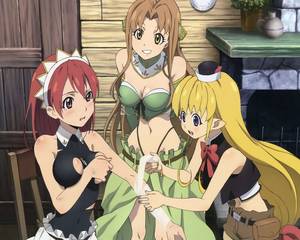 mega cartoon boobs - Sacred Blacksmith