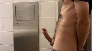 massive cock bathroom - Jerking off my Big Cock in Public Restroom - Pornhub.com