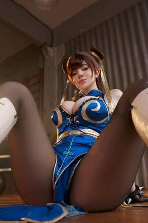 large tits cosplay - Provocative Chun Li Cosplay Alina Becker Big Tits Huge Ass - Hot Celebs Home