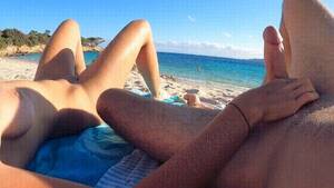 Beach Handjob - Jucy July Beach Handjob Porn Gif | Pornhub.com