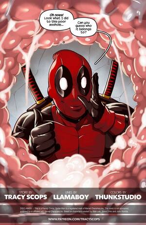 Deadpool Bondage - Tracy Scops - Deadpool Thinking with Portals â€¢ Free Porn Comics