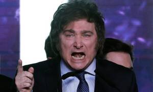 Javier Argentinian Porn - Far-right outsider takes shock lead in Argentina primary election |  Argentina | The Guardian