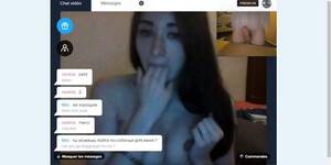 chatroulette masturbation - sexy teen on chatroulette masturbate for me - Tnaflix.com