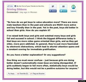 conversation - ... â€œPorn-Addled Teenage Boys Do Rule The World,â€œ one commenter pointed out  that it's not the boys themselves we should point fingers at, but the  system ...