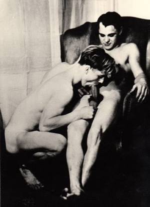 1940s Hardcore Porn - Oral Sex In The 1940s Prurient For Alluringphotos Of Gay Male Hard Core Sex  From The
