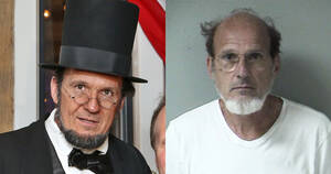 Abe Porn Stephan - Famed Abraham Lincoln actor charged with child porn, patronizing prostitute  in Illinois | ABC27