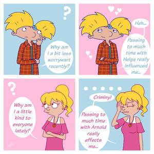 Hey Arnold Pregnant Porn - 'Blue and Pink' - Hey Arnold by Koizumi-Marichan.deviantart.com