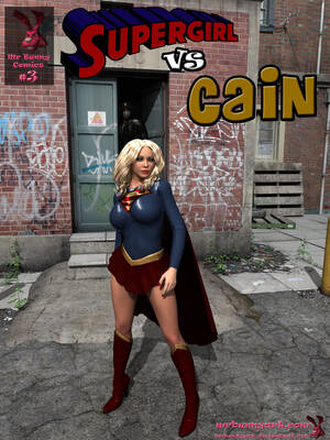3d Supergirl Porn - Supergirl vs Cain- MrBunnyArt - Porn Cartoon Comics