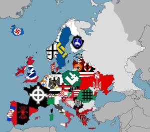 Nazi Euro Porn - Racist/Fascist groups in Europe and their symbols.