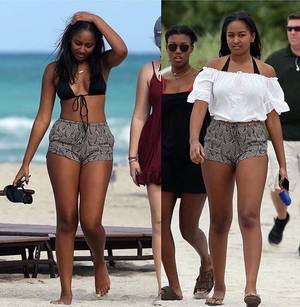Michelle Obama Bikini Porn - Of The United States Of America Of The United States Of America youngest  daughter Sasha Obama Vacation in Miami Florida with some of her girl  friends finish ...