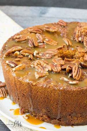 Cake Punch Porn - Homemade Pecan Pie Pound Cake Recipe is a soft, buttery pound cake recipe  that's studded