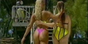 big tits beach lesbian - Big Tits Lesbians Meet At The Beach