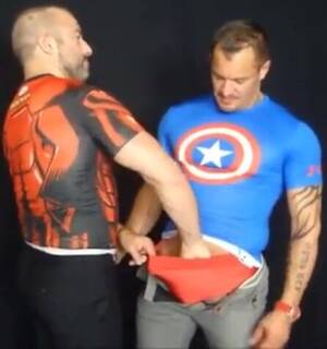 Gay Iron Man Porn - Captain America vs. Iron Man - ThisVid.com