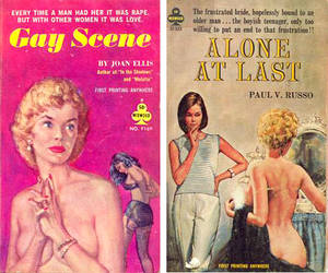 Lesbian Book Covers - Ironically, perhaps, the salacious nature of pulp fiction gave writers the  freedom to explore taboo topics, with a dose of sensitivity, even.