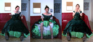 Hoop Skirt Porn - And finally it was time to paint. And paint. And paint.