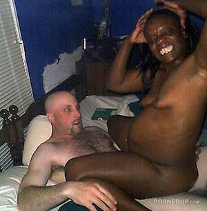 ebony crack whore - gross black crackwhore on white guy