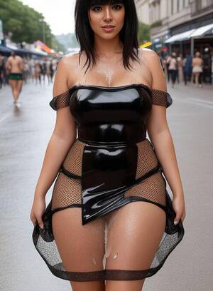 latina black stocking pussy - AI Porn Image of Latina, Chubby, Stand Up, Show Pussy, Black | Makeporn.ai