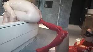 latex stockings foot fisting - Foot fisting Porn Videos