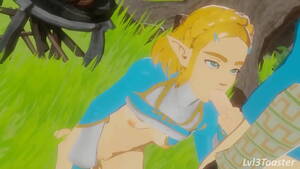 legend of zelda cumshot - Link Caught Zelda Masturbating and Helps Her Out - XAnimu.com