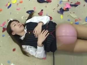 japanese anal balloon porn - Balloon in panty - VJAV.com